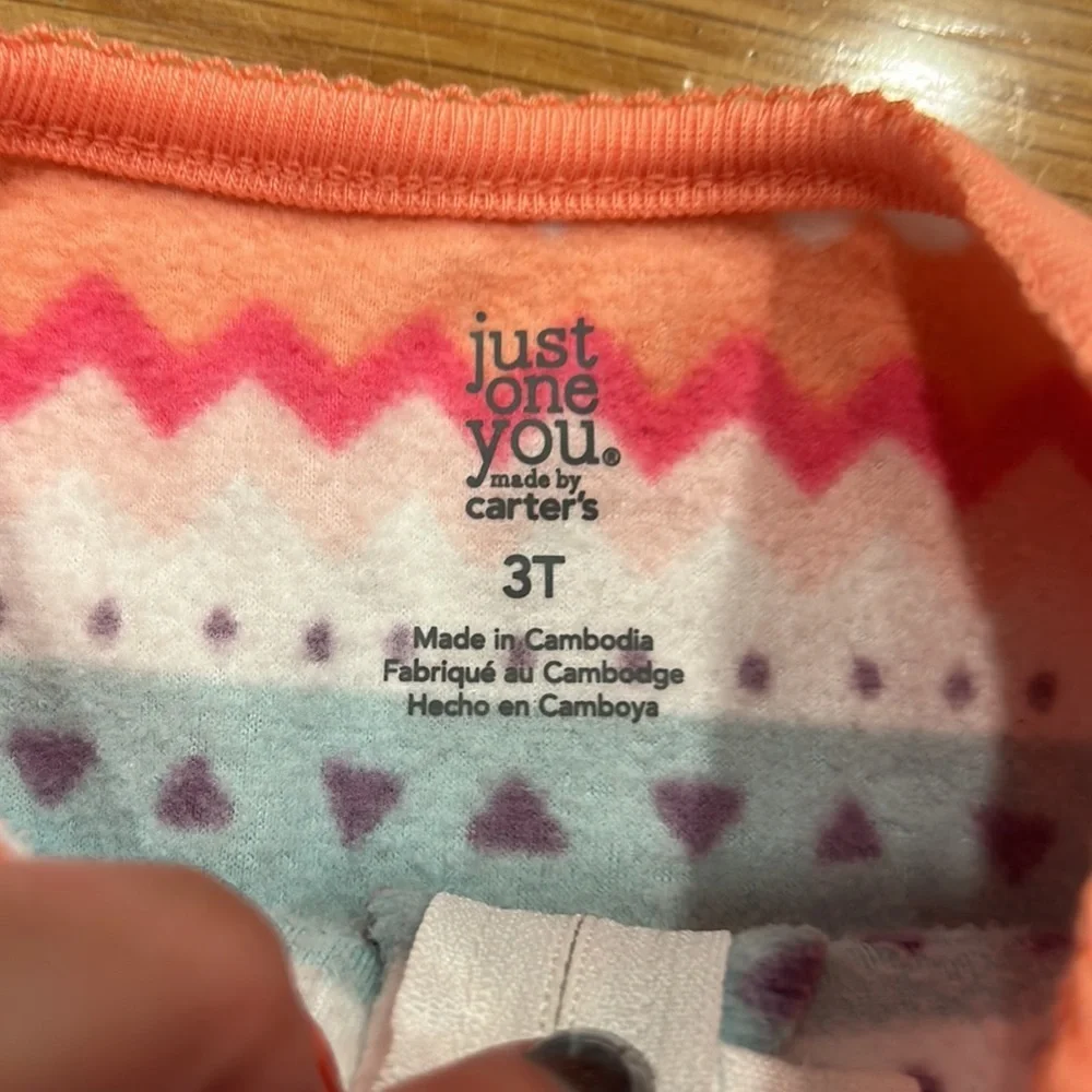 Just by one carters 3 t sleeper- worn once good condition
